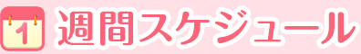 週間スケジュール